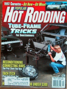 POPULAR HOT RODDING 1997 MAR - NEW VETTE, WILD LT5 '54 VETTE